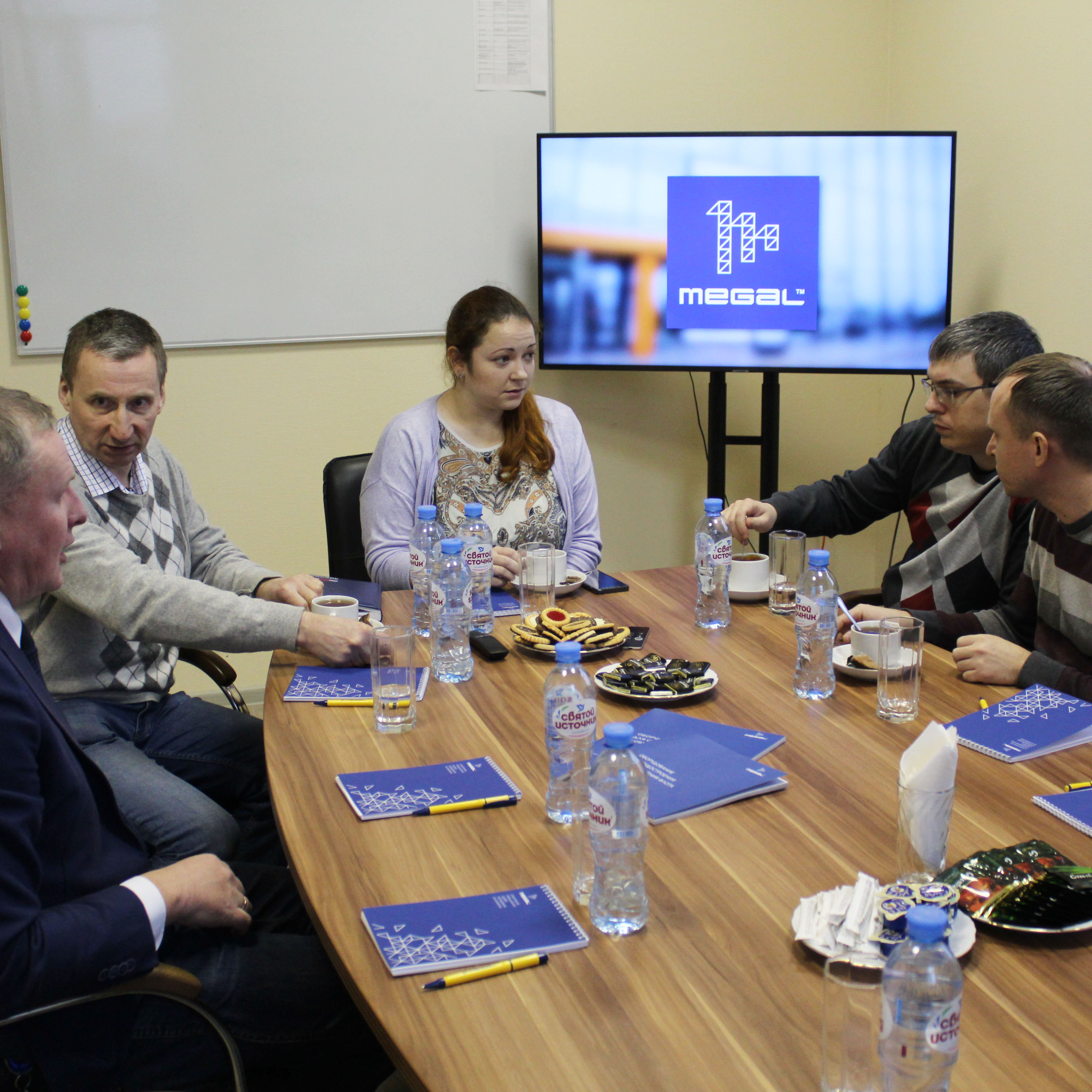 Встреча руководства компании с представителями конструкторских бюро и судостроительных заводов Санкт-Петербурга